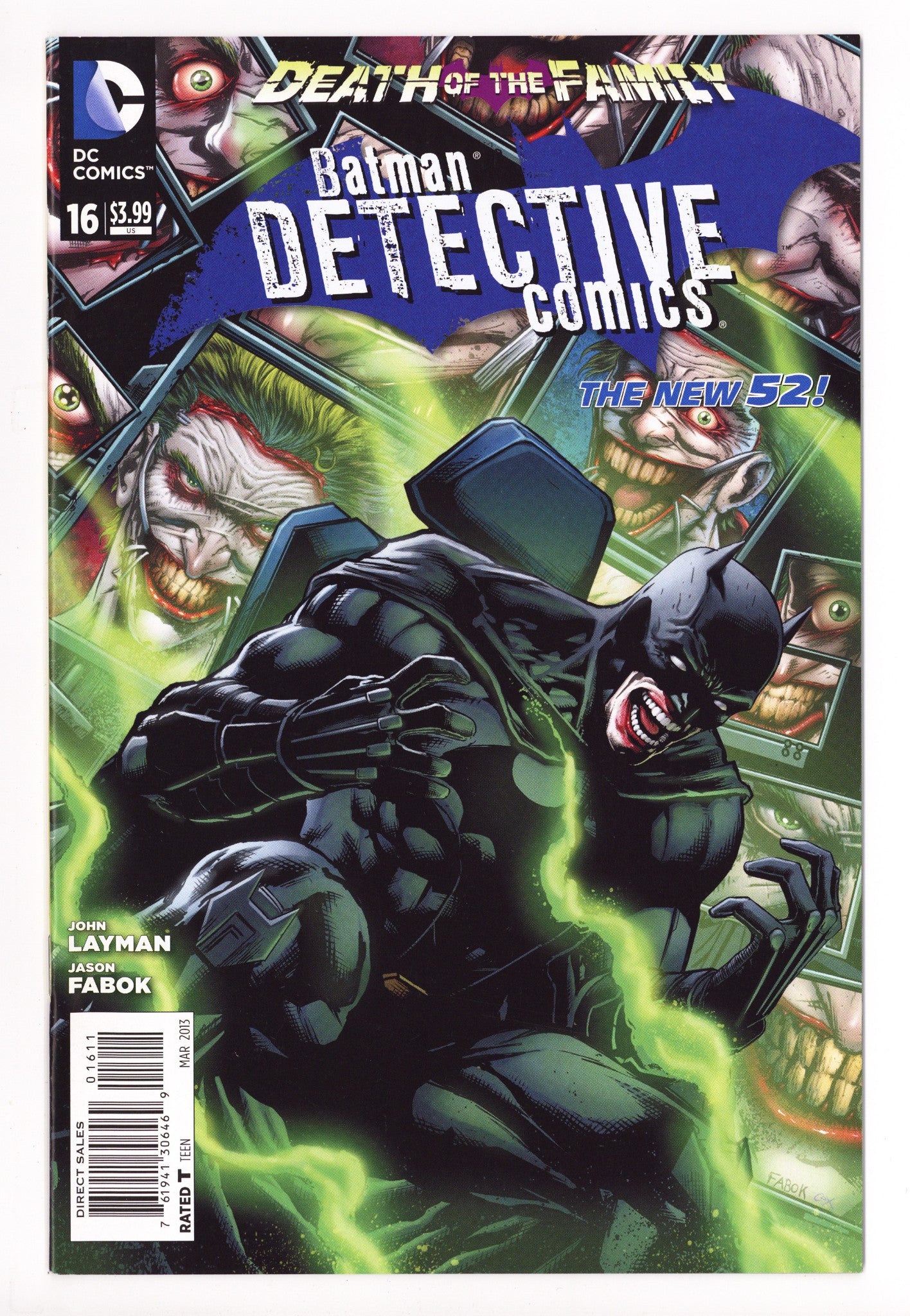 Detective Comics Vol 2 16 High Grade (2013) 