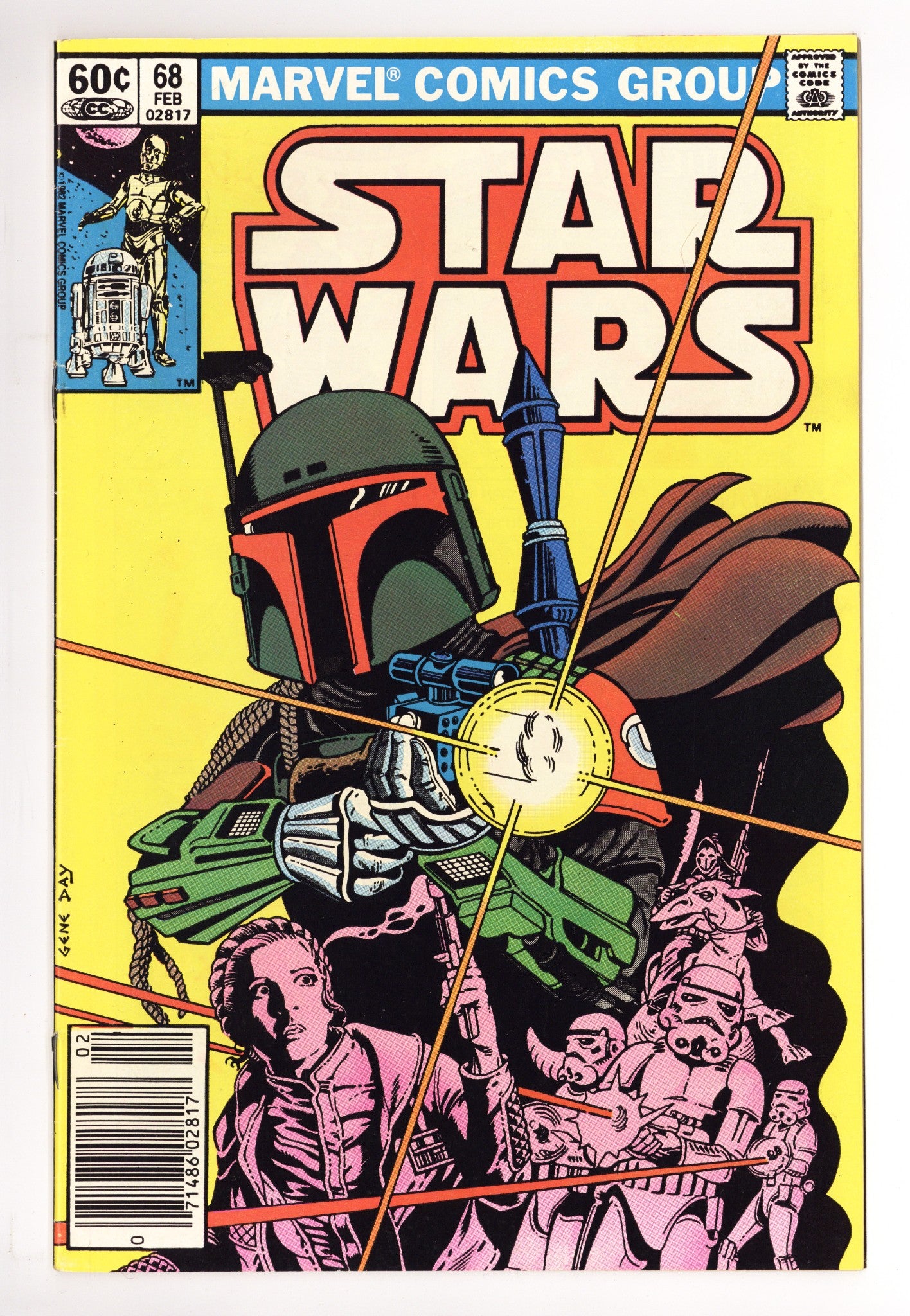 Star Wars Vol 1 68 FN+ (6.5) (1983) Newsstand 