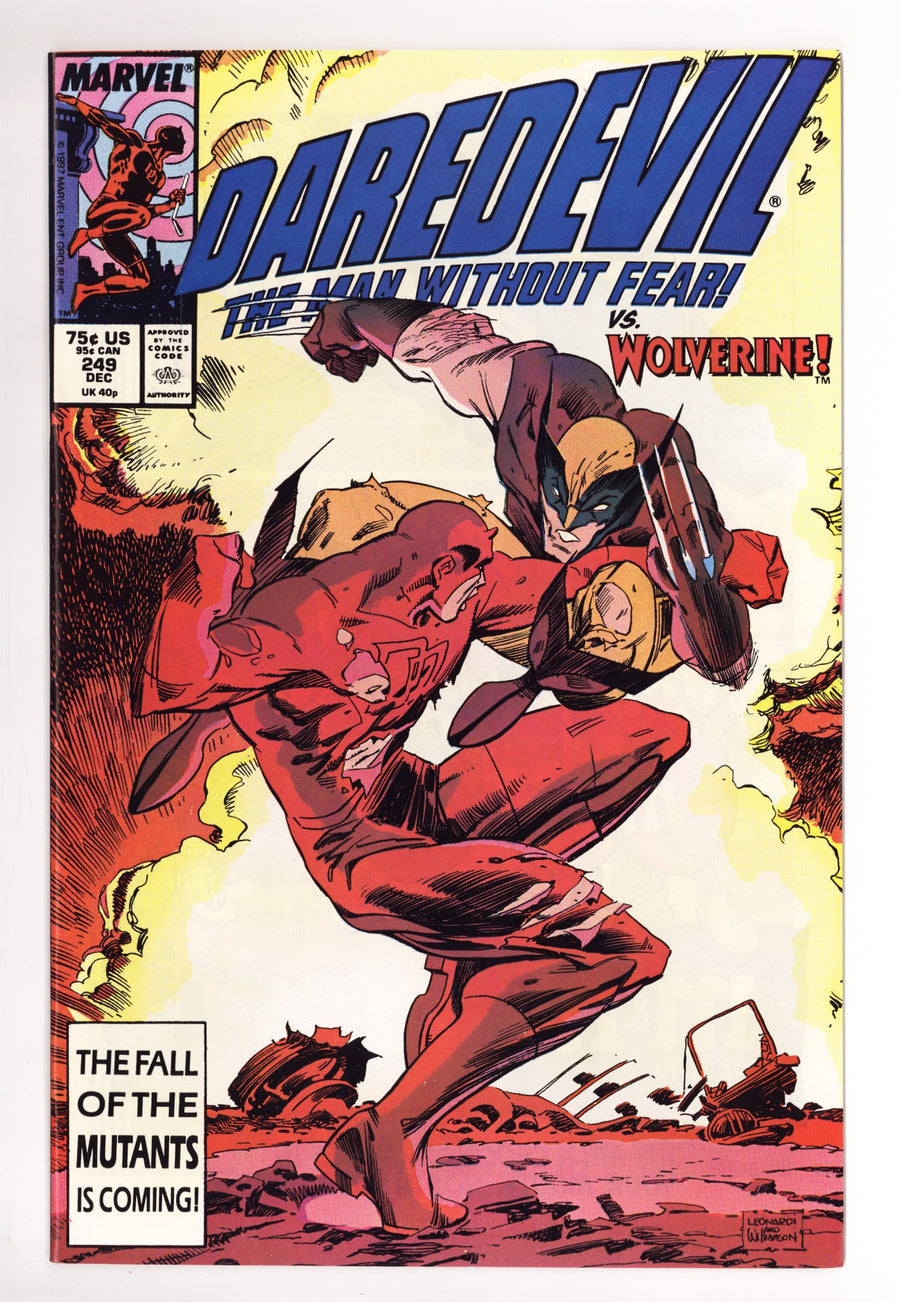 Daredevil Vol 1 249 Mid Grade (1987) 