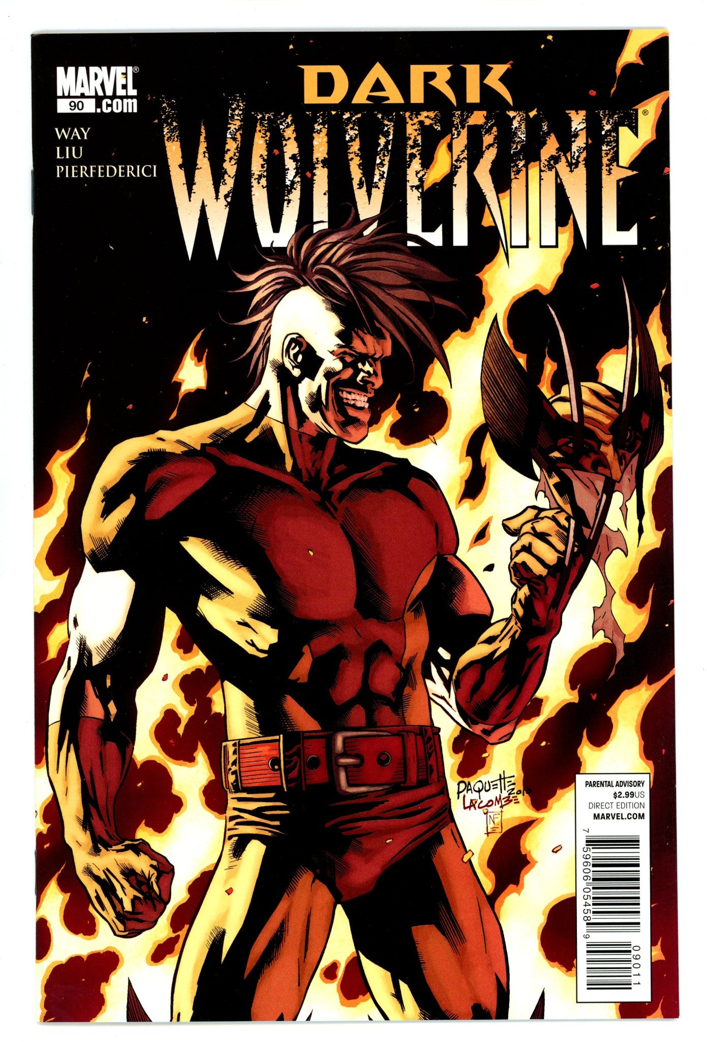 Dark Wolverine Vol 3 90 High Grade (2010) 