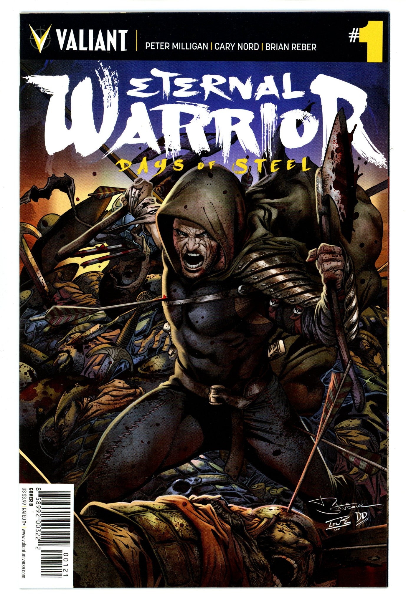 Eternal Warrior: Days of Steel 1 High Grade (2014) Sandoval Variant 