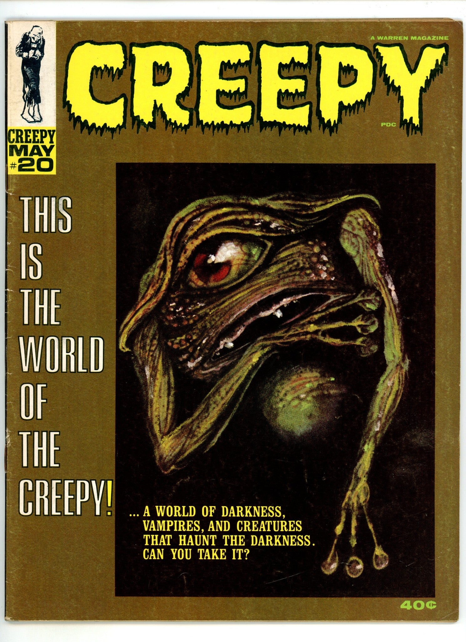 Creepy  20  VG+ (4.5)  (1968)  