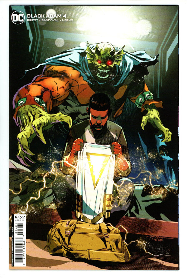 Black Adam Vol 1 4 High Grade (2022) Sandoval Variant