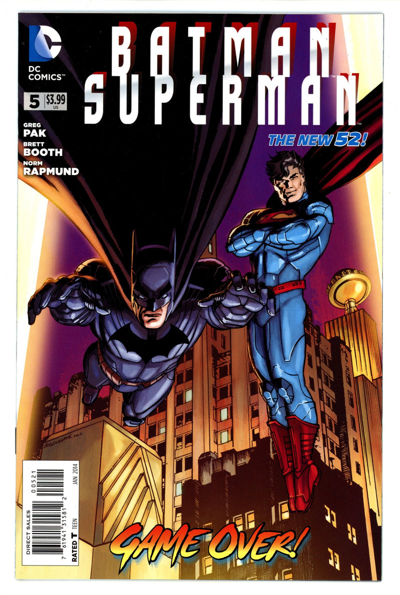 Batman / Superman 5 High Grade (2014) Bogdanove Incentive Variant 