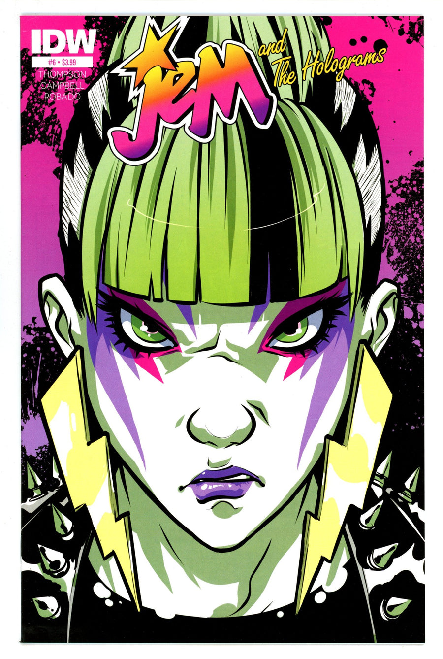 Jem & The Holograms 6 High Grade (2015) 
