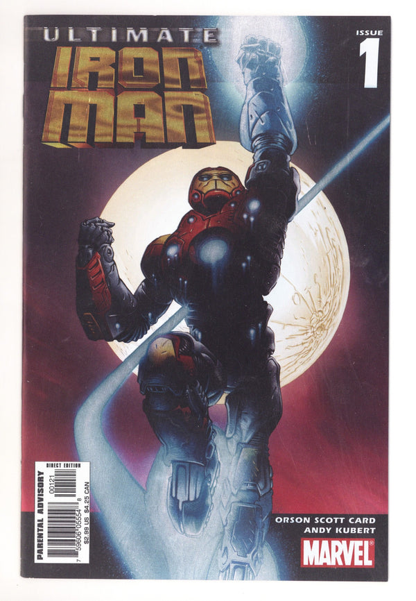 Ultimate Iron Man 1 High Grade (2005) Kubert Foil Variant