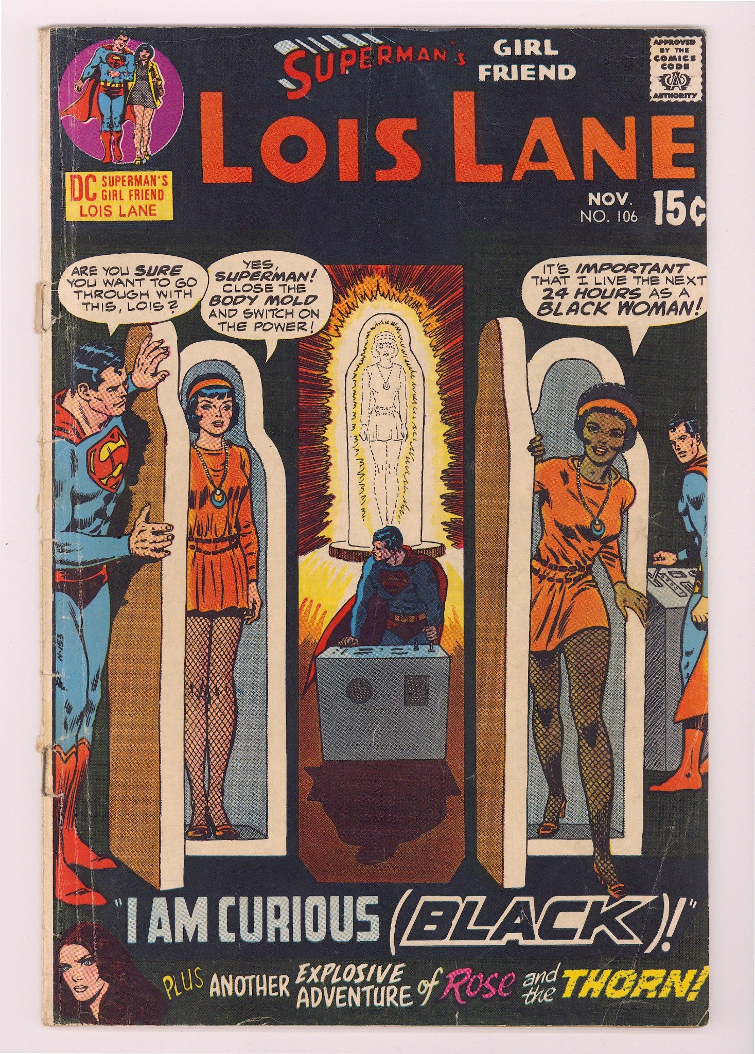 Superman's Girl Friend, Lois Lane 106 GD/VG (3.0) (1970) 