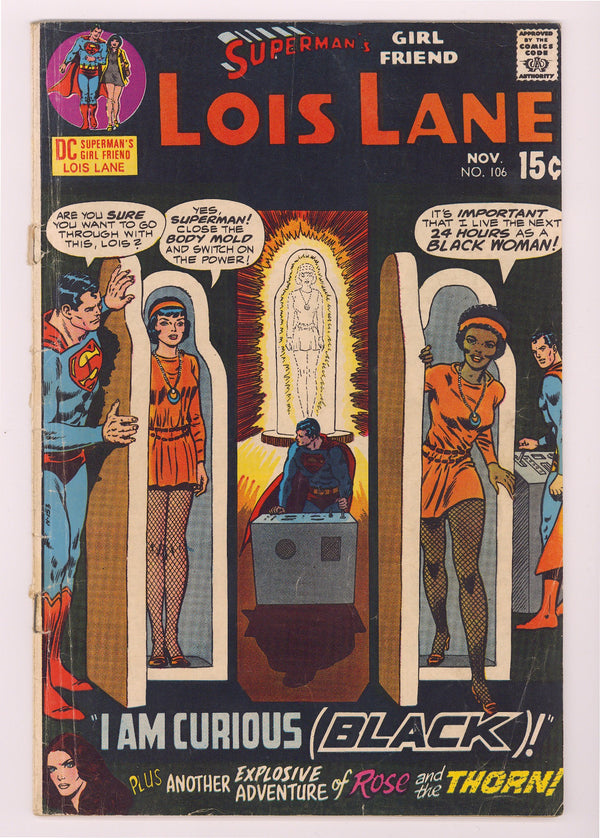 Superman's Girl Friend, Lois Lane 106 GD/VG (3.0) (1970)