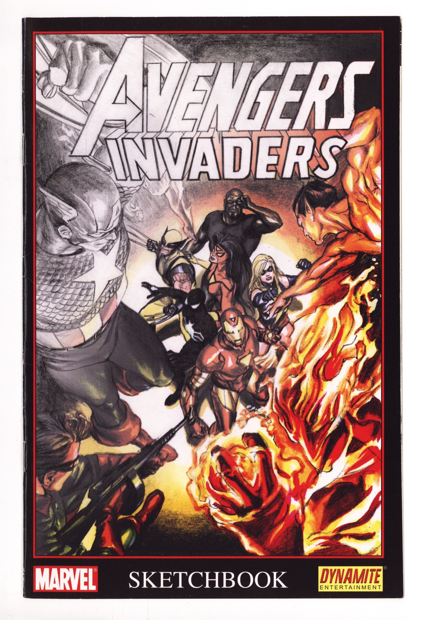 Avengers / Invaders Sketchbook [nn] High Grade (2008) 