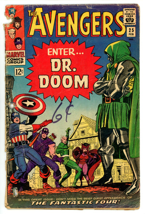 The Avengers Vol 1 25  PR (0.5)   (1966)        