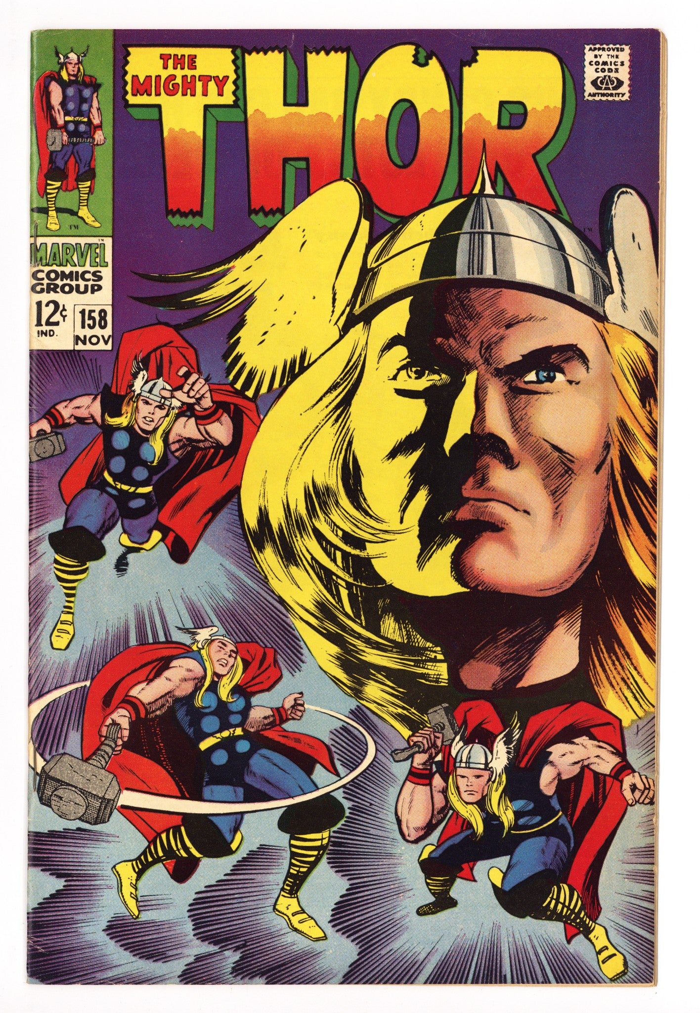 Thor Vol 1 158 FN/VF (7.0) (1968) 