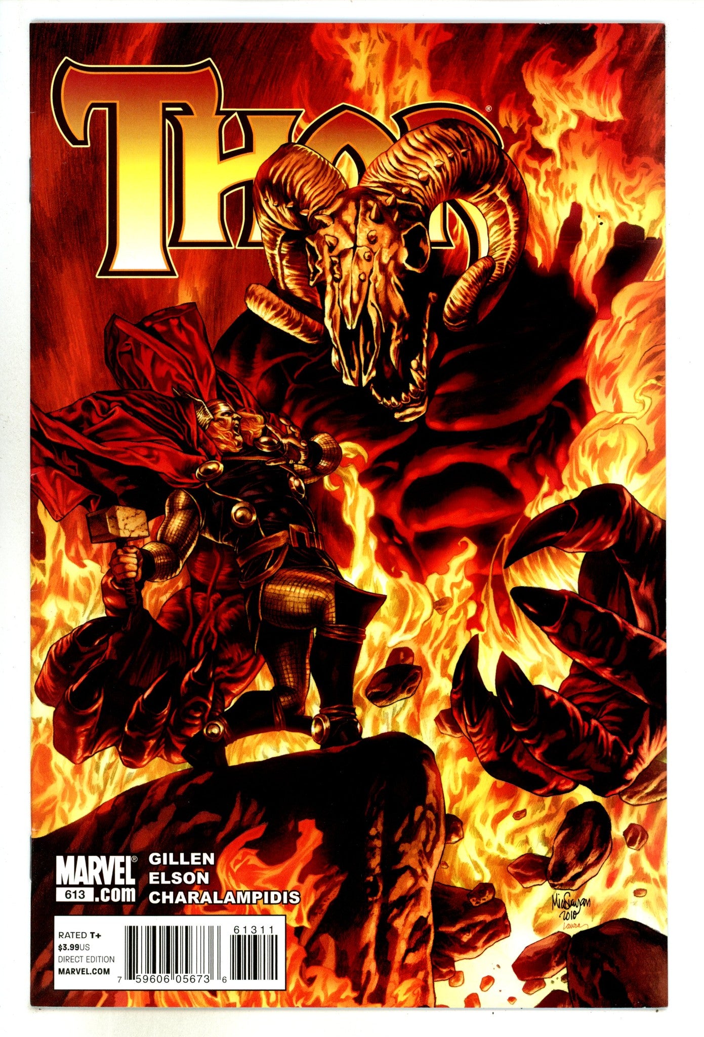 Thor Vol 3 613 High Grade (2010) 