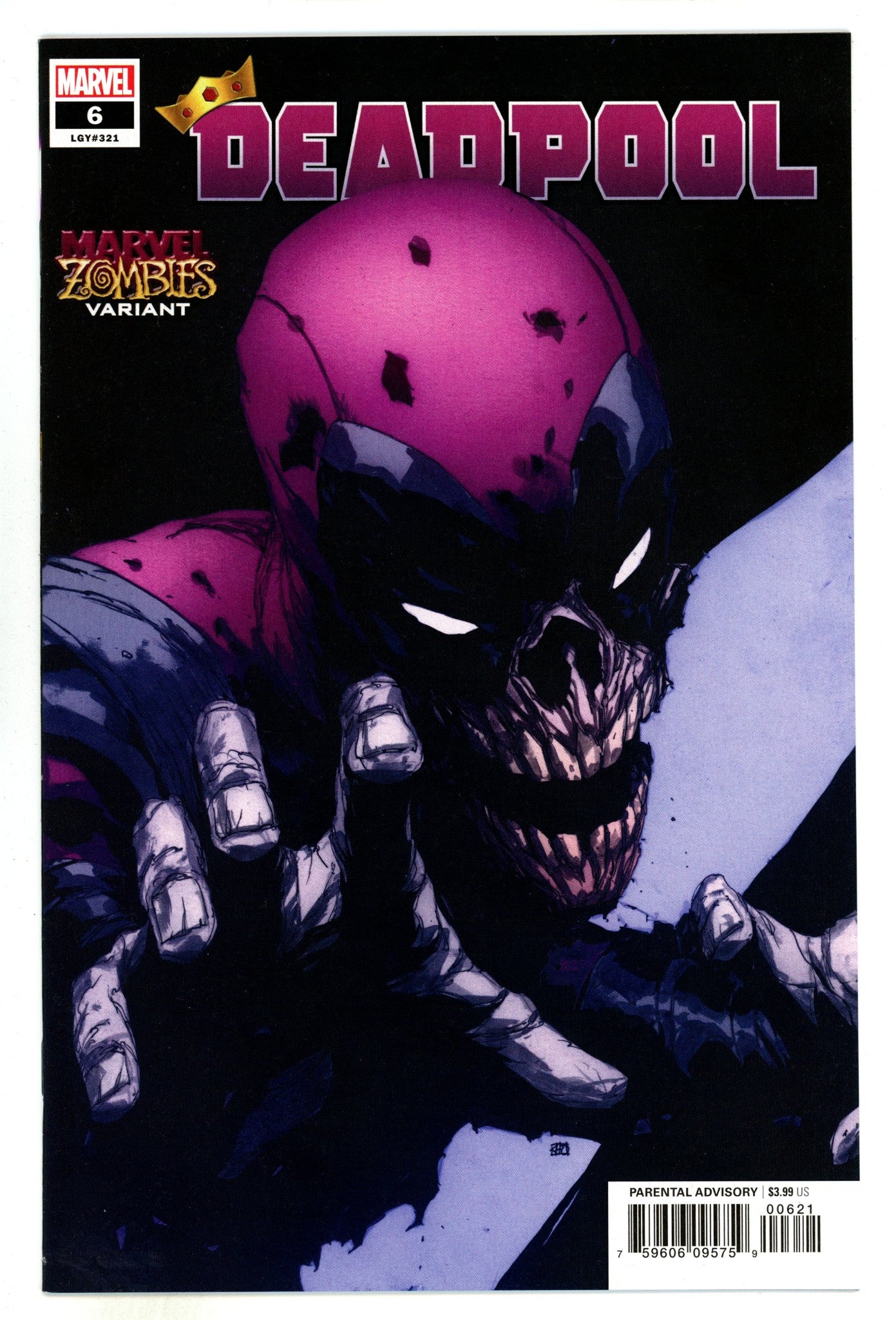 Deadpool Vol 7 6 (321)  High Grade  (2020)  Variant  