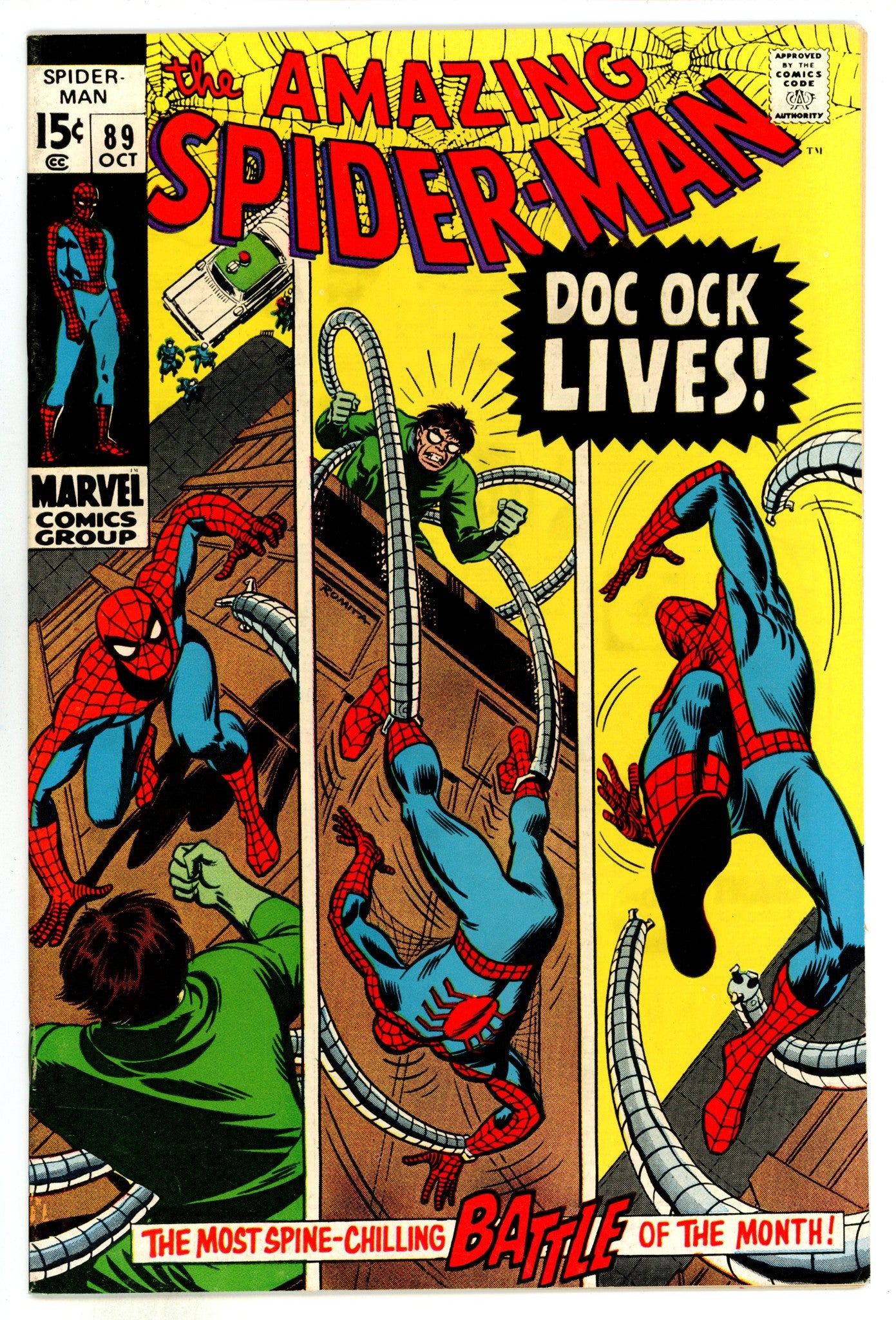 The Amazing Spider-Man Vol 1 89 VF+ (8.5) (1970) 