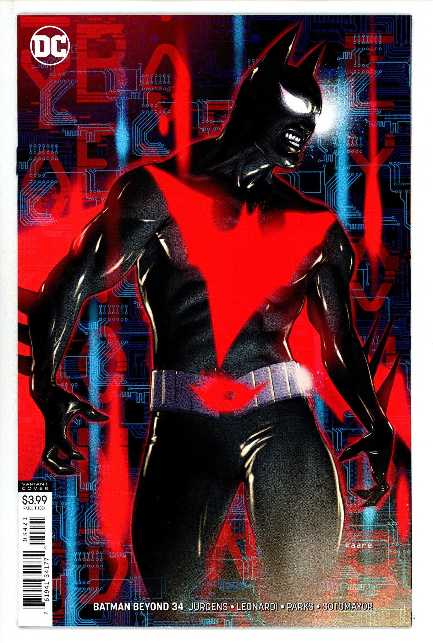Batman Beyond Vol 6 34 High Grade (2019) Andrews Variant 