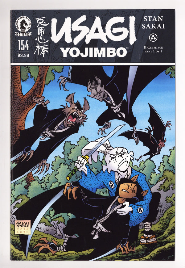 Usagi Yojimbo Vol 3 154 High Grade (2016)