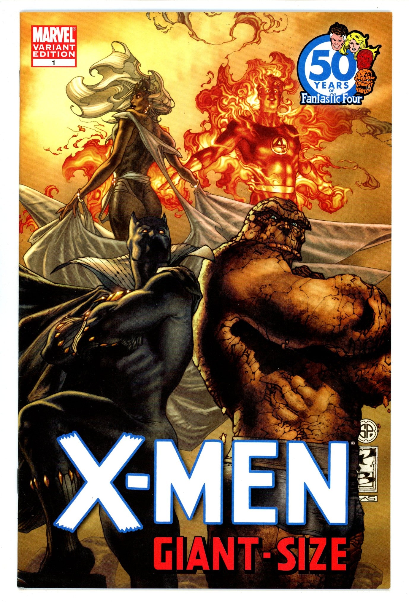 X-Men Giant-Size 1 Mid Grade (2011) Bianchi Variant 
