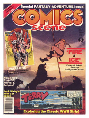 Comics Scene Vol 1 9 Low Grade (1983) Canadian Price Variant 