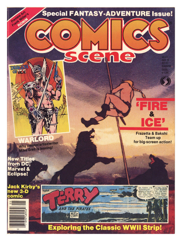 Comics Scene Vol 1 9 Low Grade (1983) Canadian Price Variant