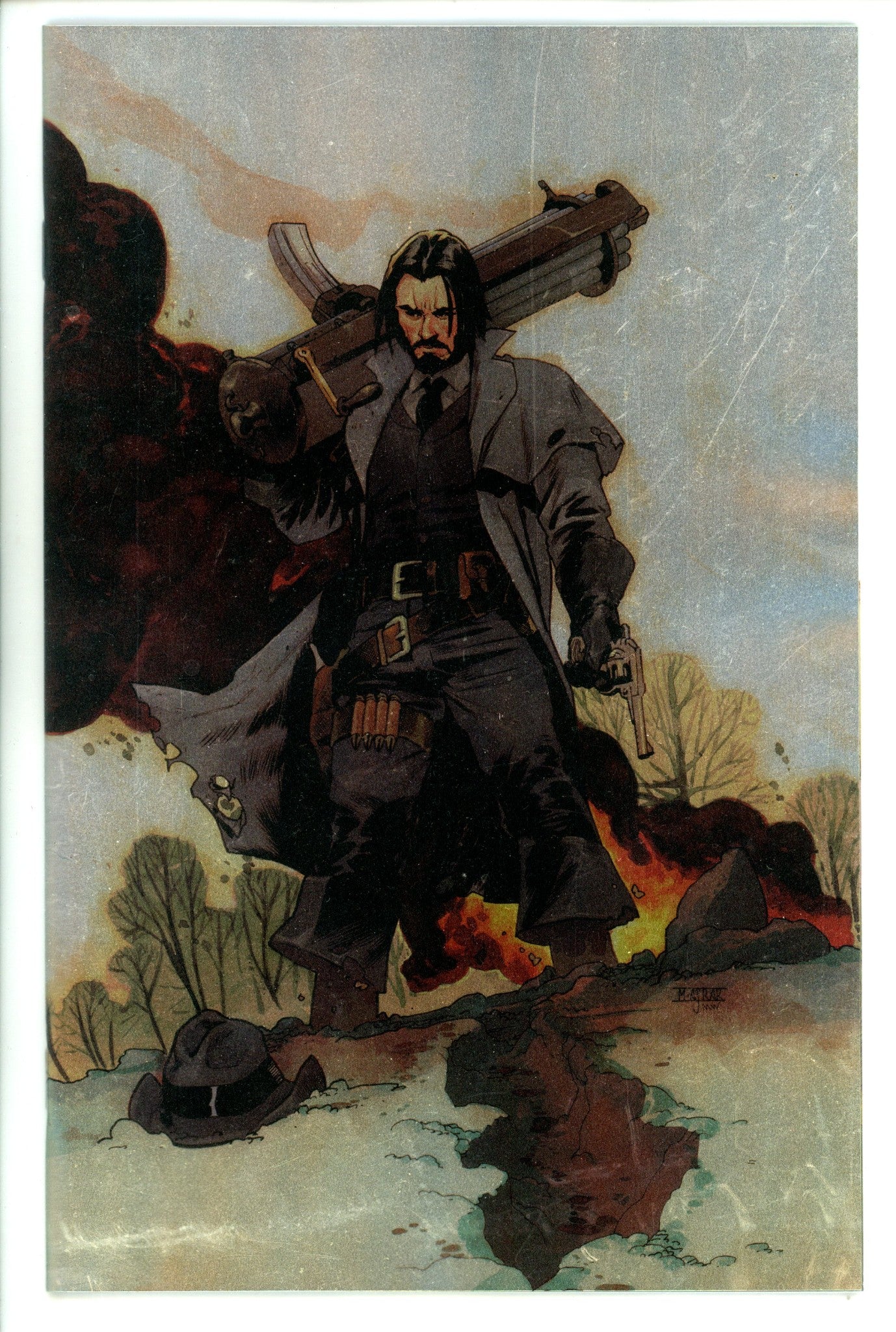 BRZRKR A Faceful Of Bullets  1 Asrar  Foil Virgin Incentive Variant NM  (2024)