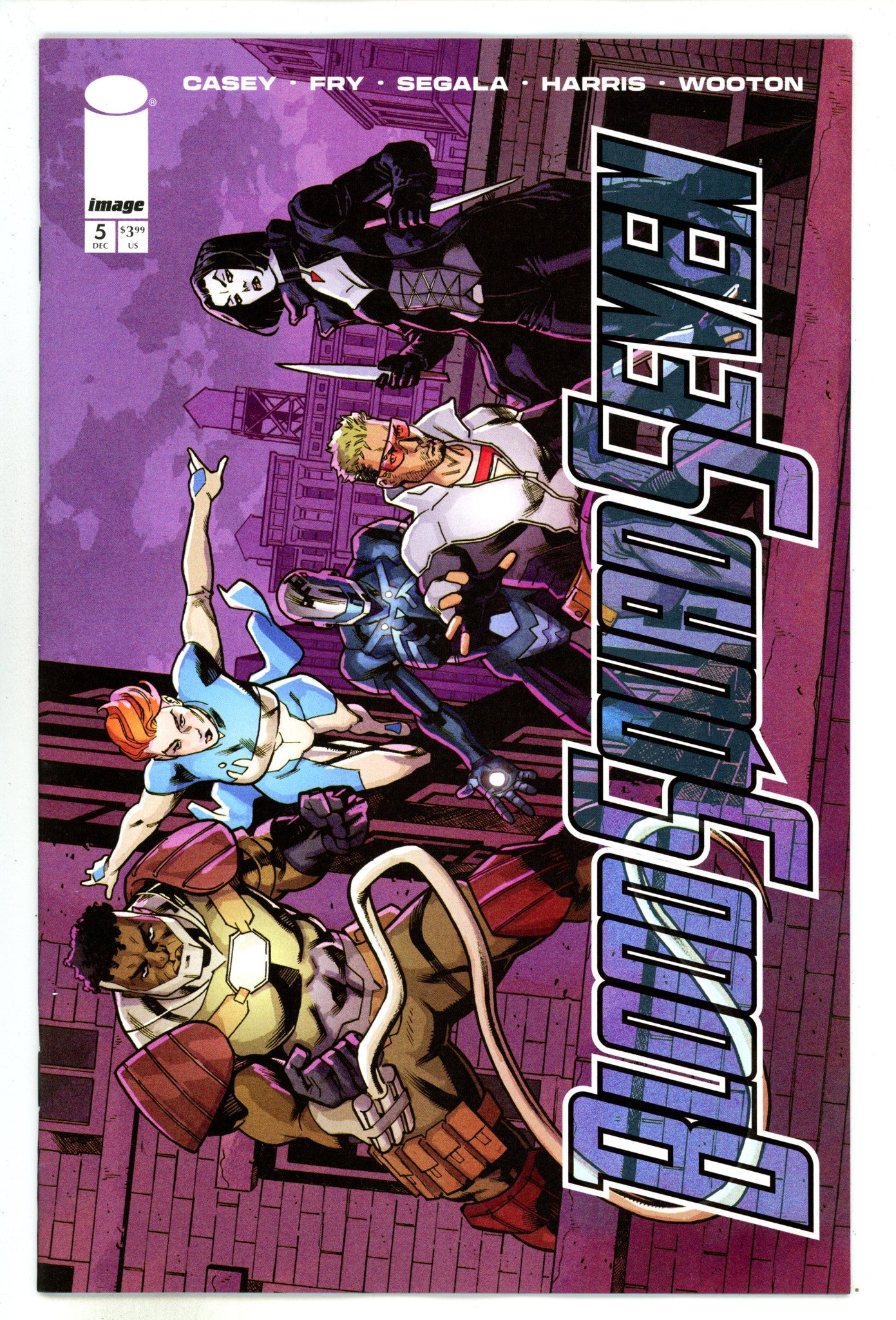 Blood Squad Seven 5 Hawthorne Incentive Variant NM- (2024)