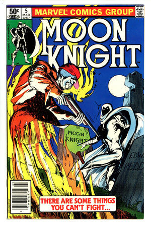 Moon Knight Vol 1 5 Newsstand VF/NM (1981)