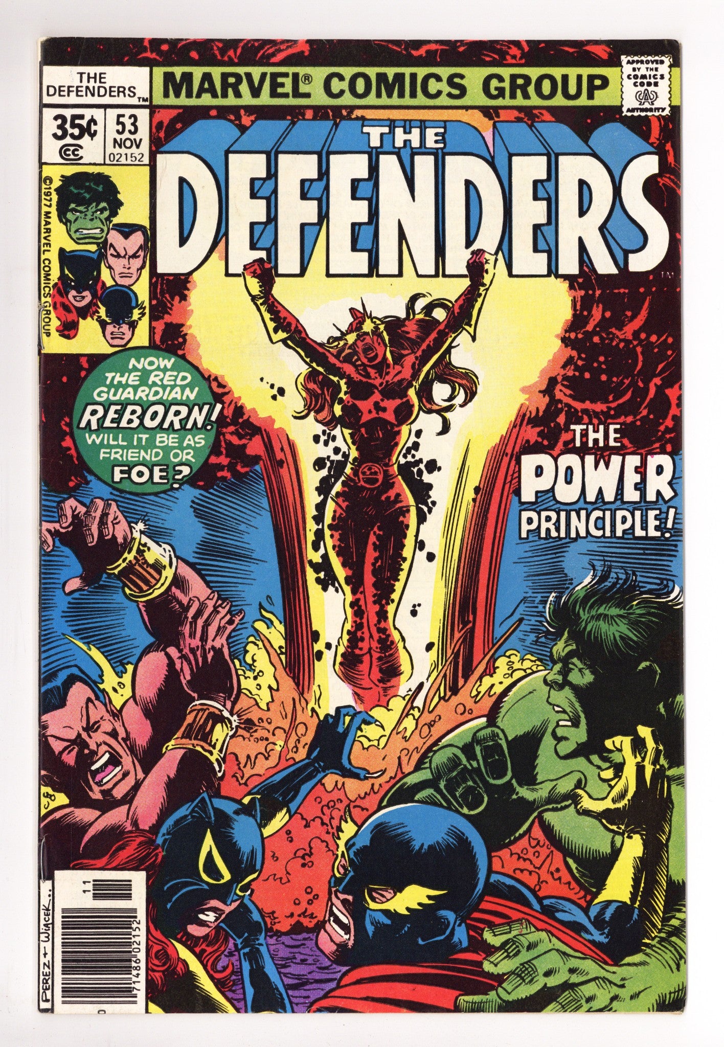 The Defenders Vol 1 53 Mid Grade (1977) 