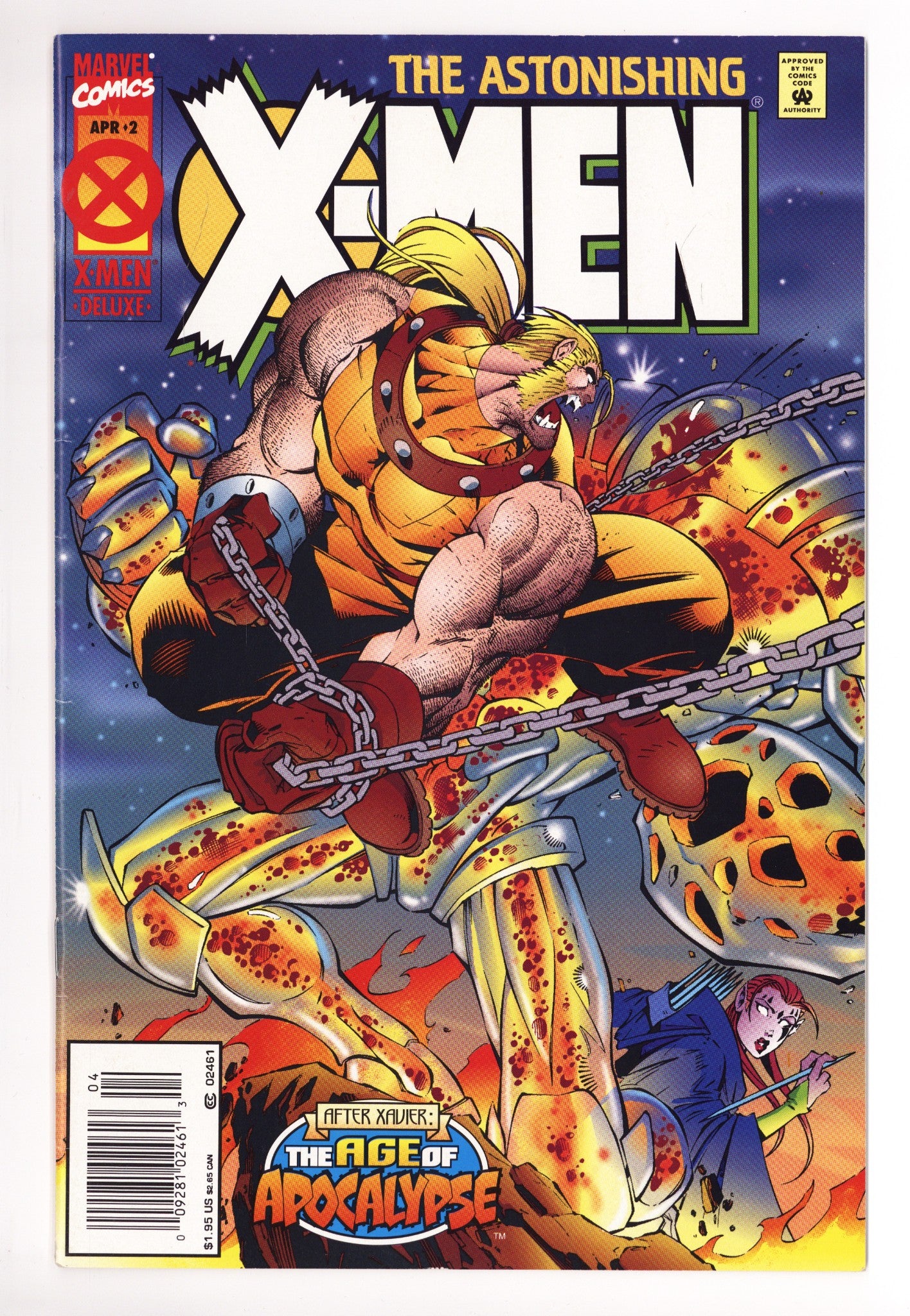 Astonishing X-Men Vol 1 2 Mid Grade (1995) Newsstand 