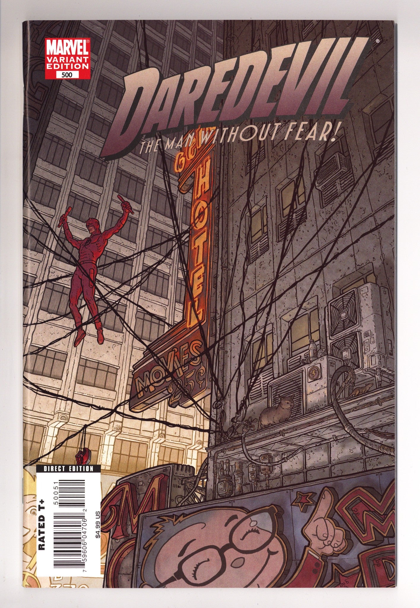 Daredevil Vol 2 500 High Grade (2009) Darrow Incentive Variant 