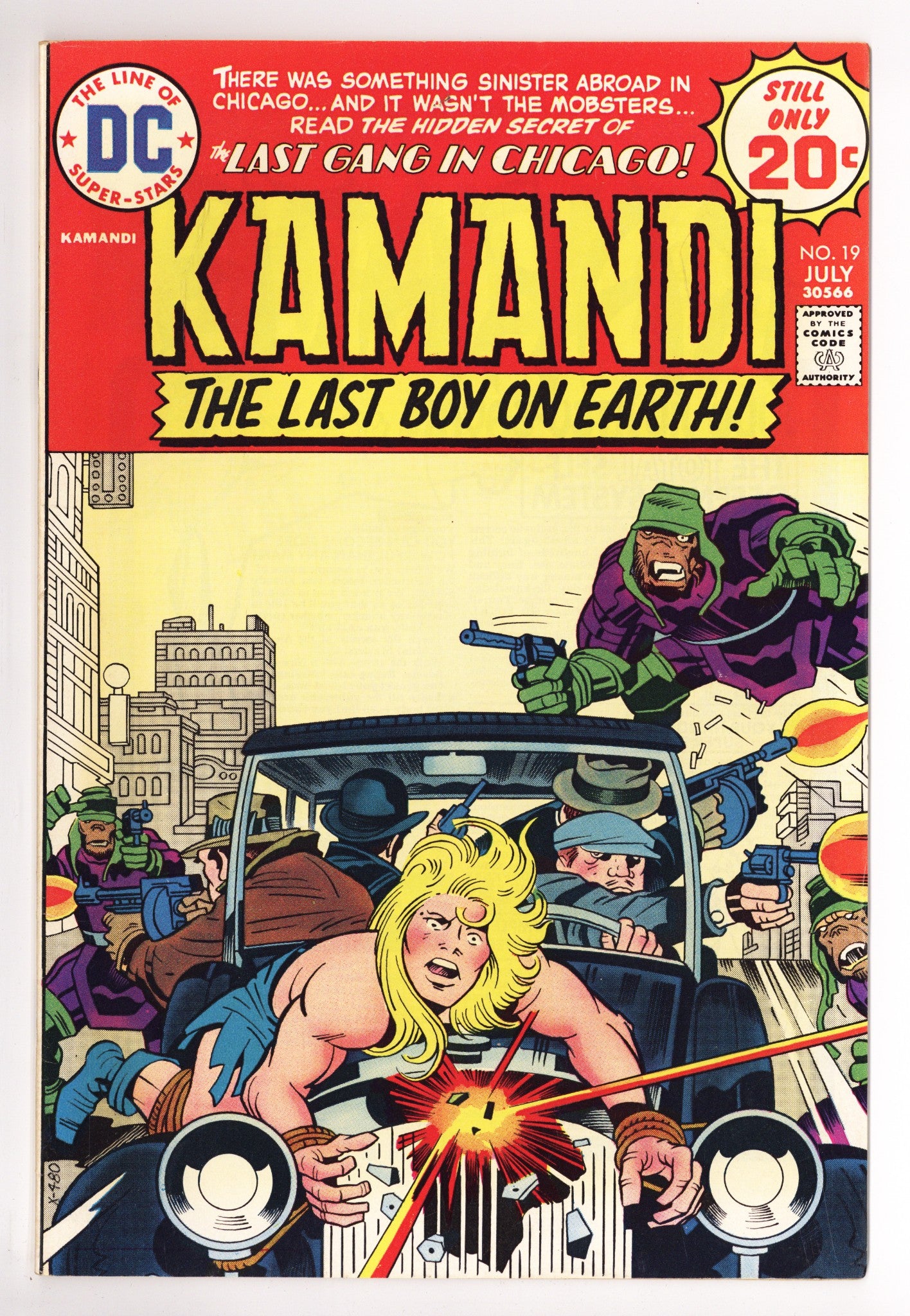 Kamandi, the Last Boy on Earth 19 Mid Grade (1974) 