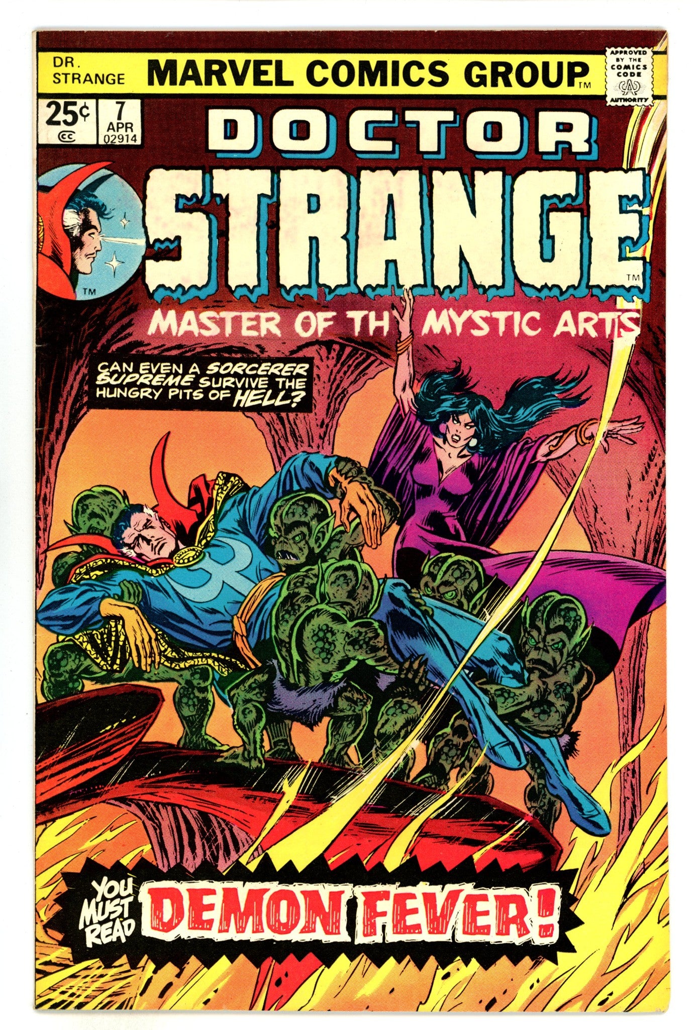 Doctor Strange Vol 2 7 FN/VF (7.0) (1975) 