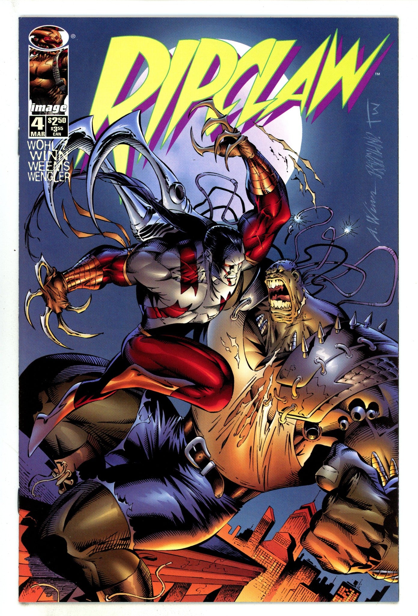 Ripclaw Vol 2 4 High Grade (1996) 