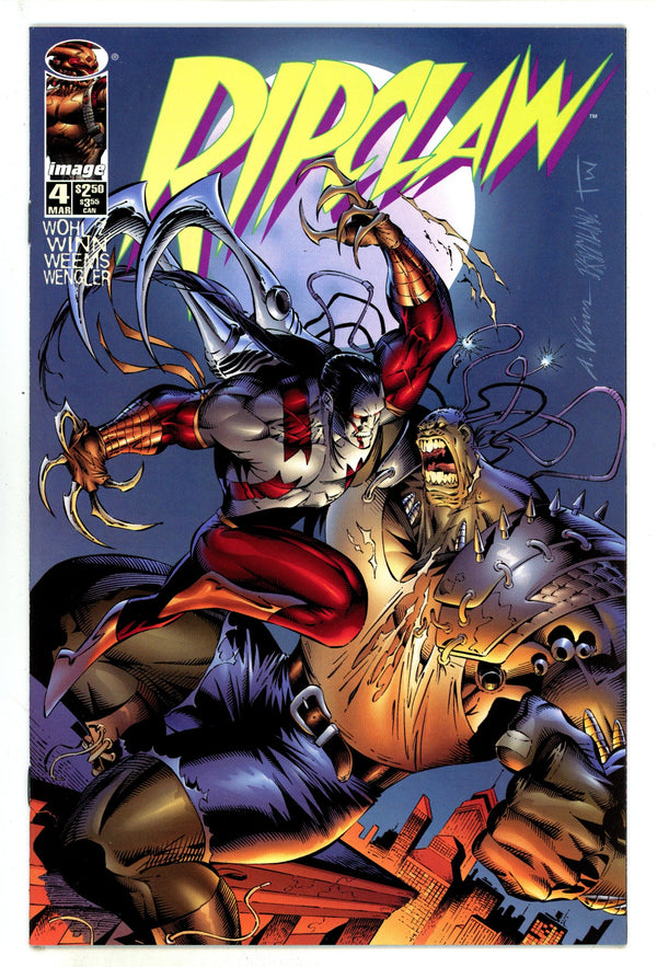 Ripclaw Vol 2 4 High Grade (1996)