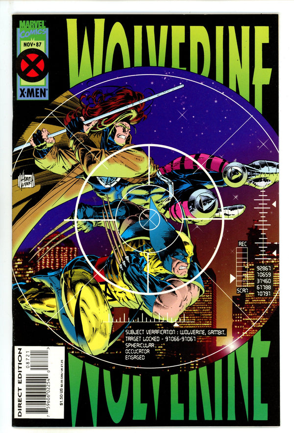 Wolverine Vol 2 87 NM- (9.2) (1994)
