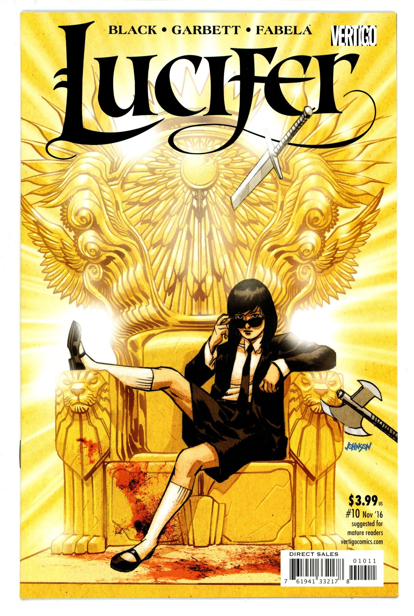 Lucifer Vol 2 10 High Grade (2016) 