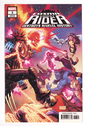 Cosmic Ghost Rider Destroys Marvel History 3 High Grade (2019) Shalvey Variant
