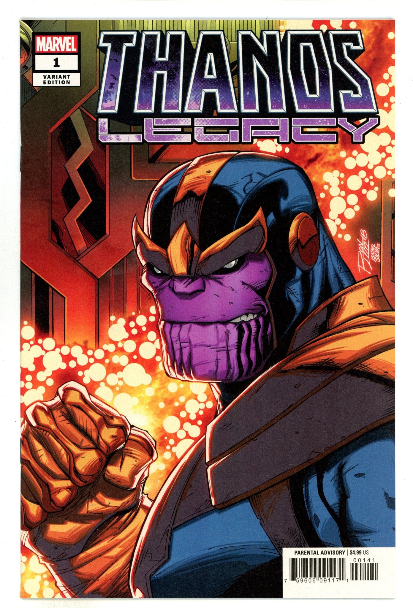 Thanos Legacy 1 High Grade (2018) Lim Variant 