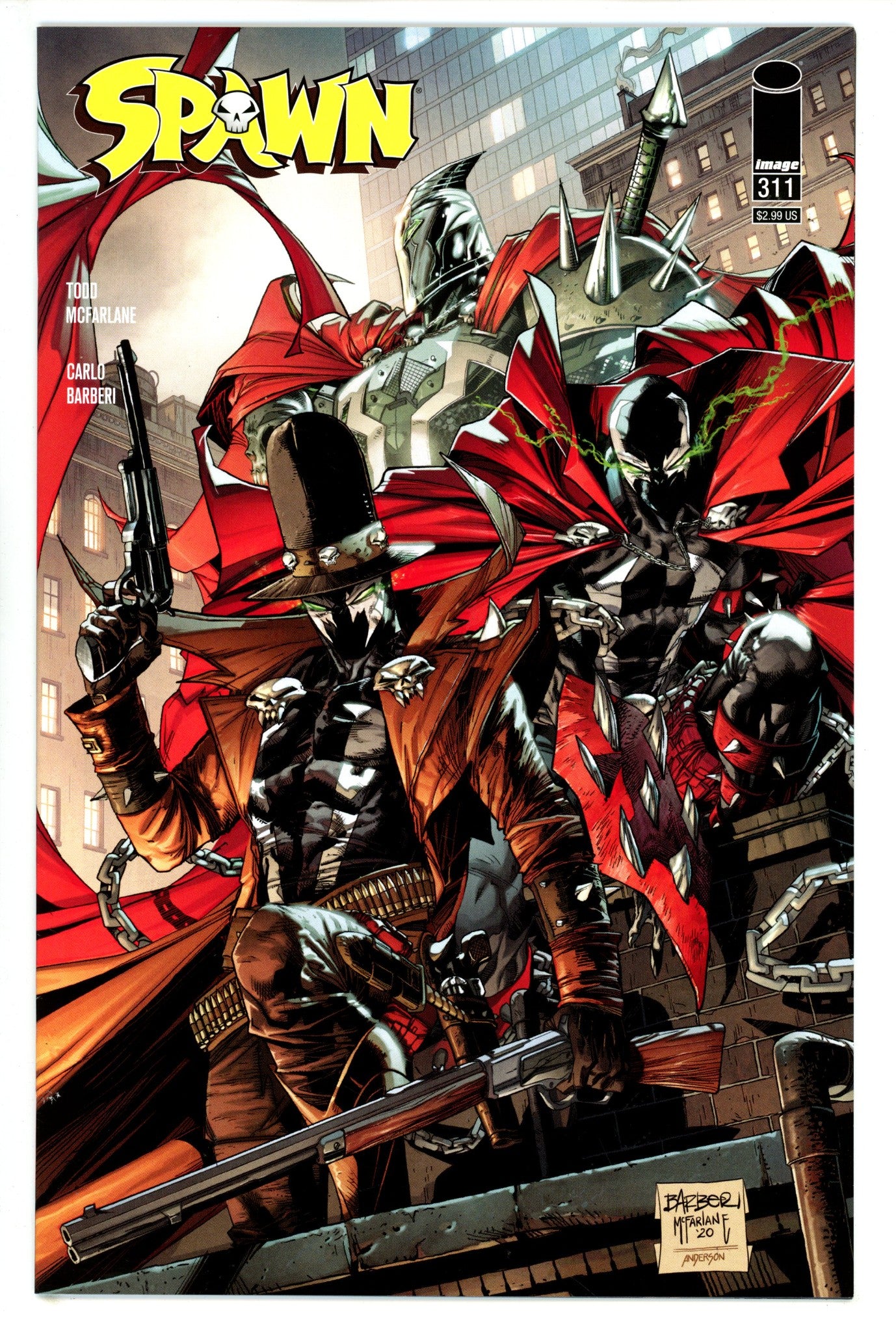 Spawn 311 Barberi Variant (2020)