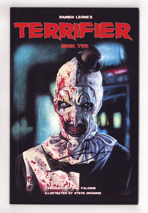 Terrifier 2 NM- (9.2) (2021) Venom Variant Signed x1 Cover Steve McGinnis