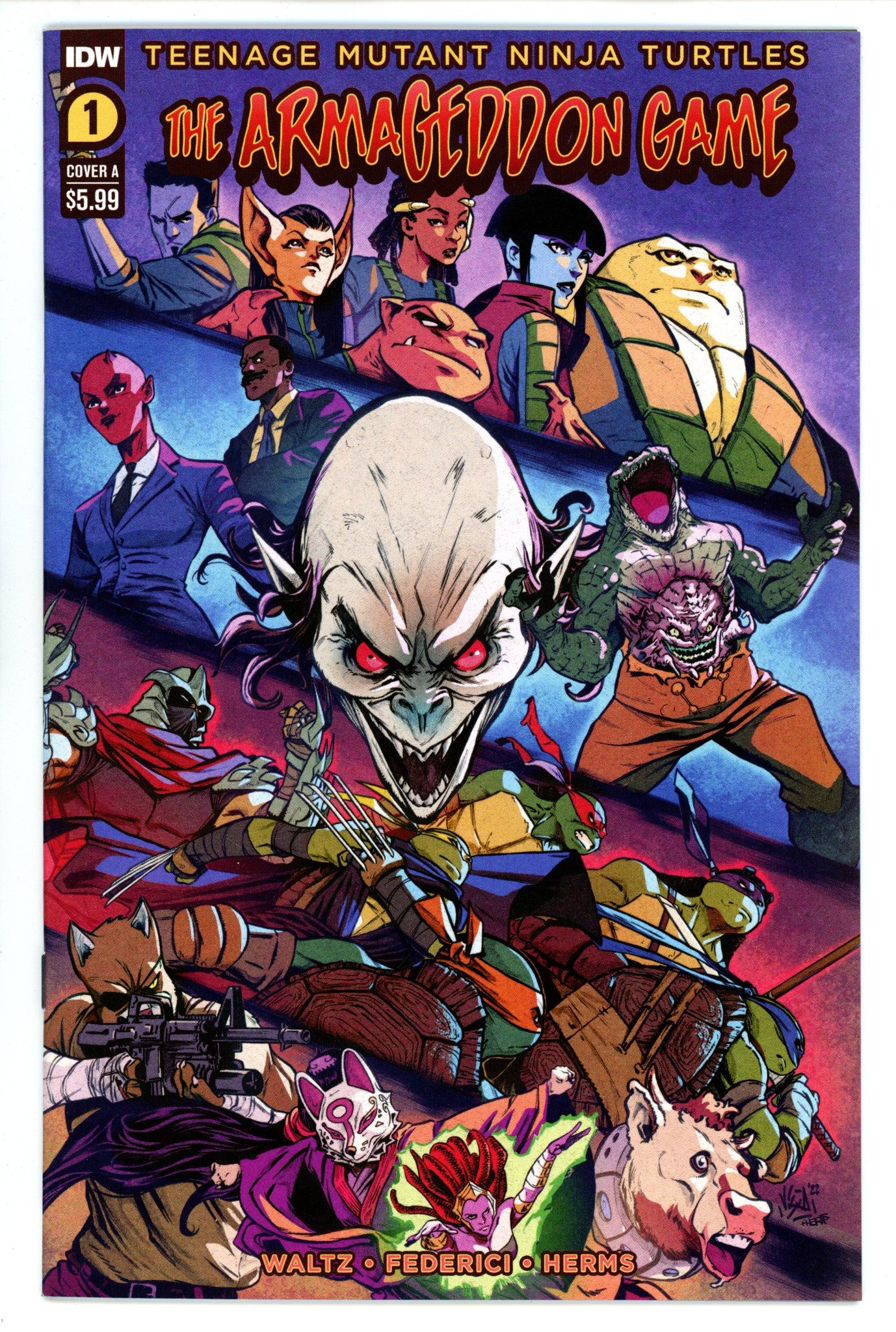 Teenage Mutant Ninja Turtles: The Armageddon Game 1 High Grade (2022) 