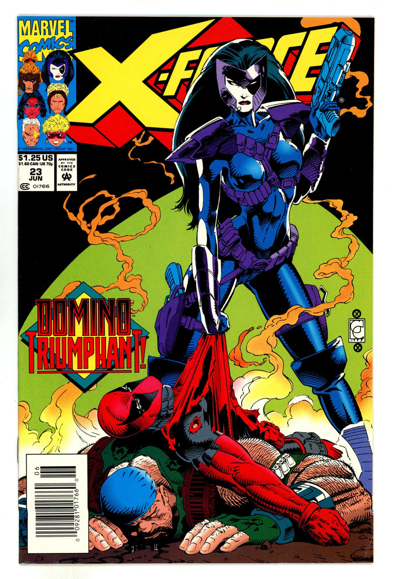X-Force Vol 1 23 Mid Grade (1993) Newsstand 