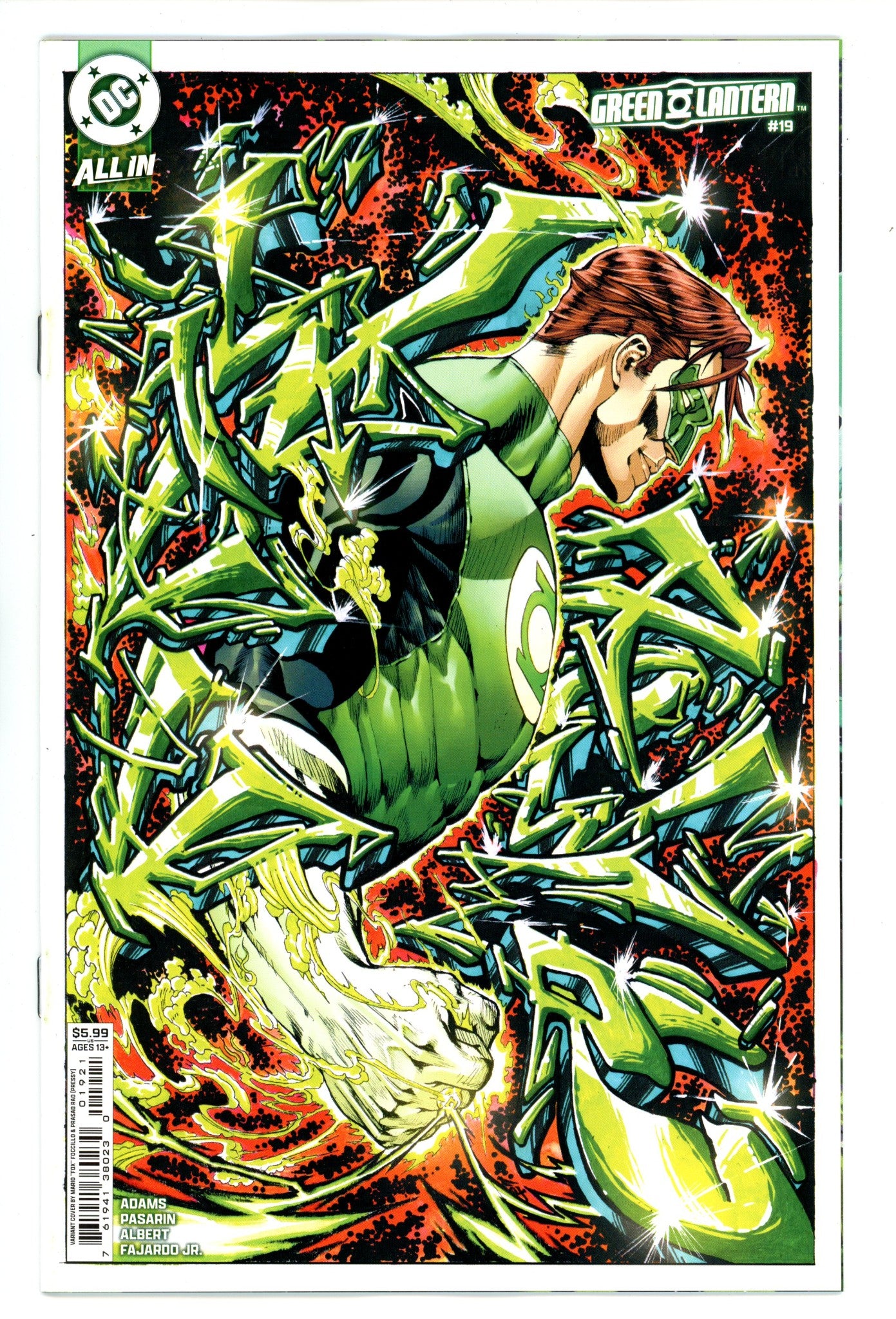 Green Lantern Vol 8 19 Foccillo Variant (2025)