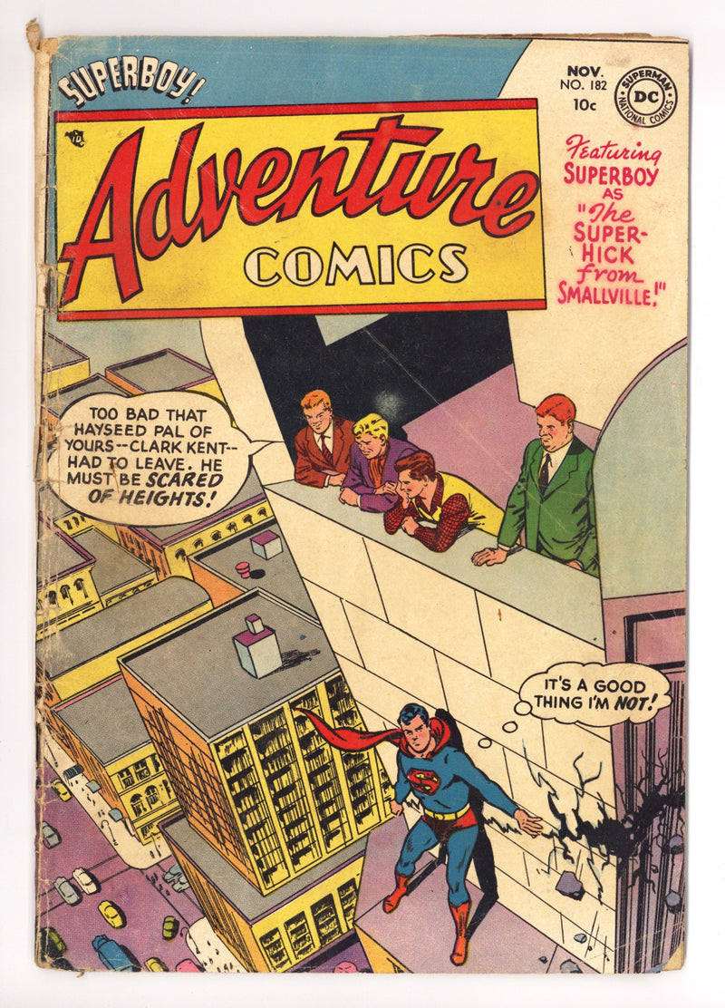 Adventure Comics Vol 1 182 GD+ (2.5) (1952) 