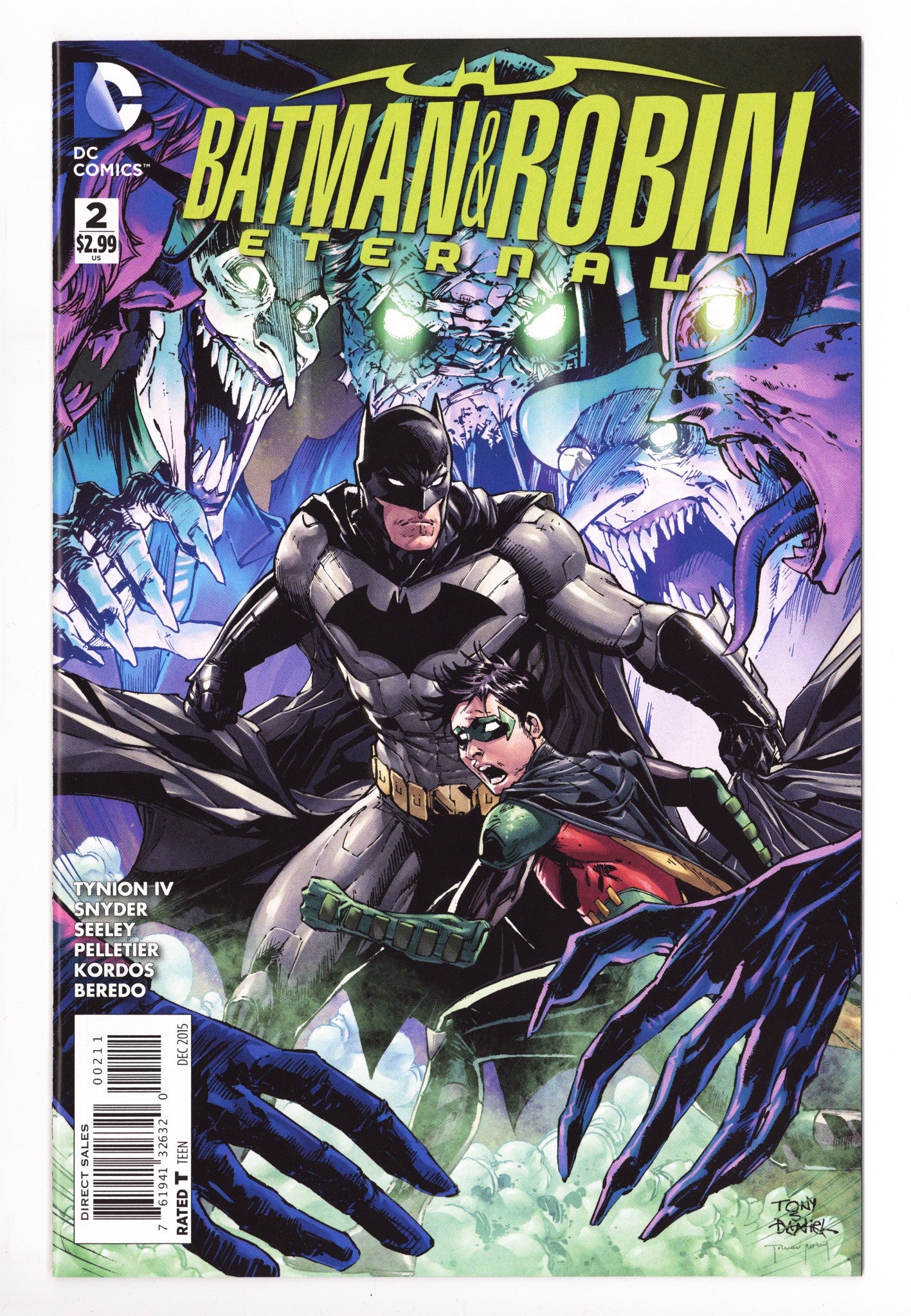 Batman and Robin Eternal 2 High Grade (2015) 