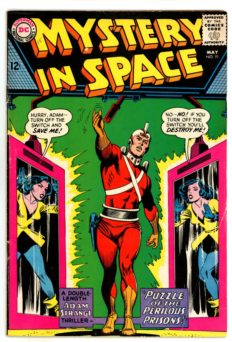 Mystery in Space Vol 1 91 VG (4.0) (1964) 