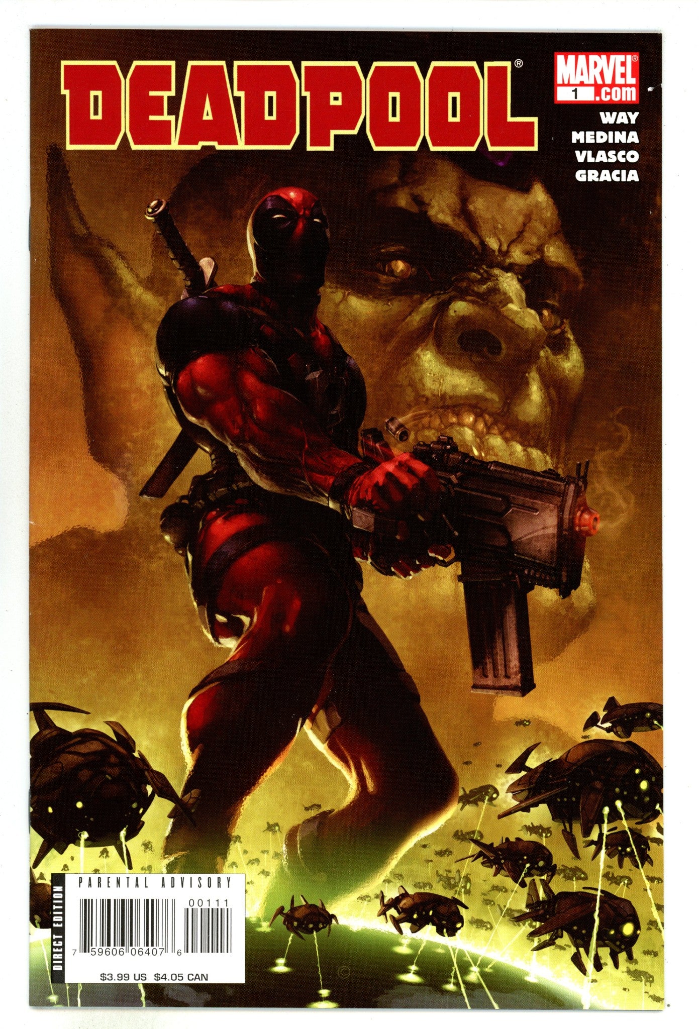 Deadpool Vol 3 1 VF/NM (9.0) (2008) 