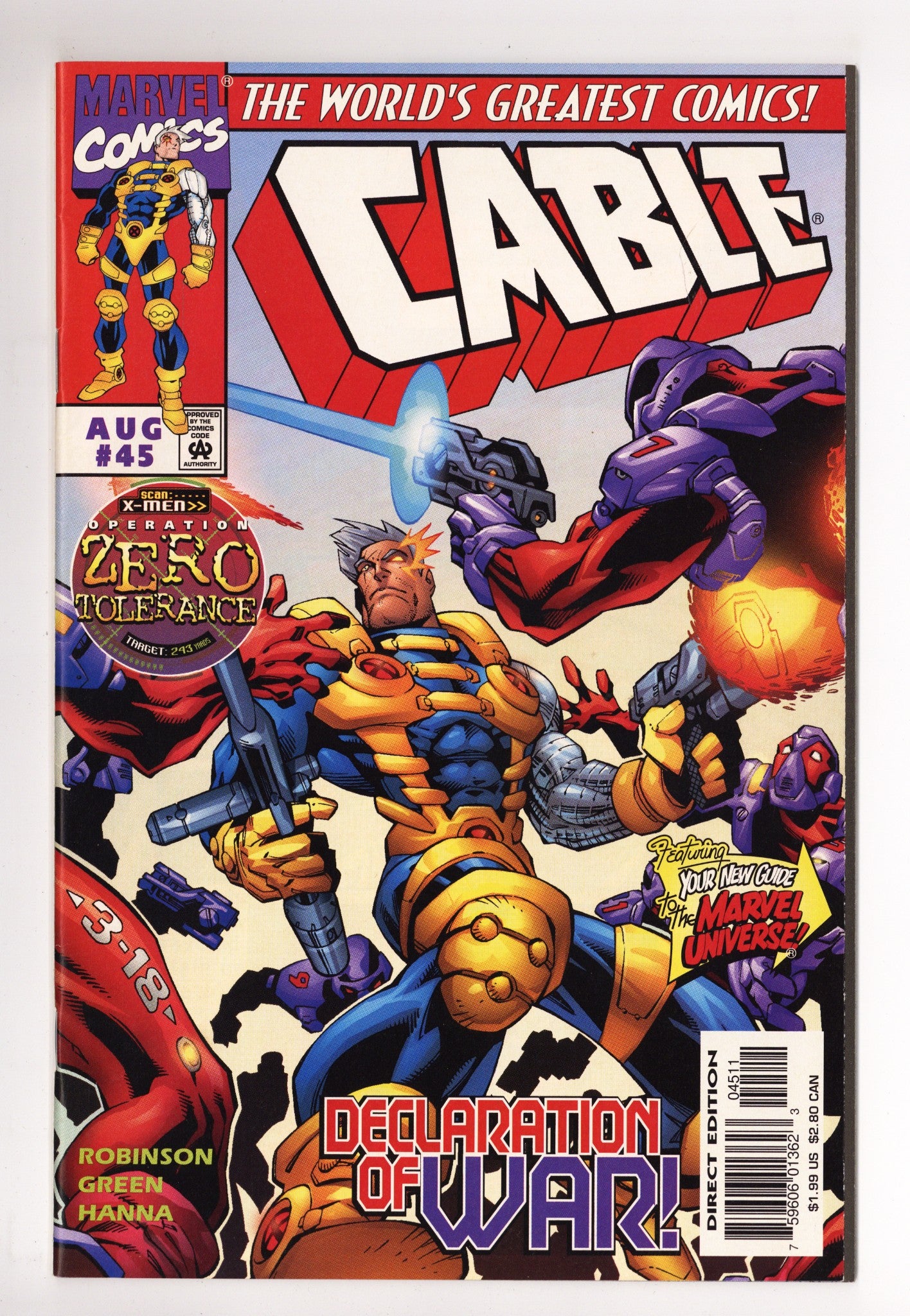 Cable Vol 1 45 High Grade (1997) 