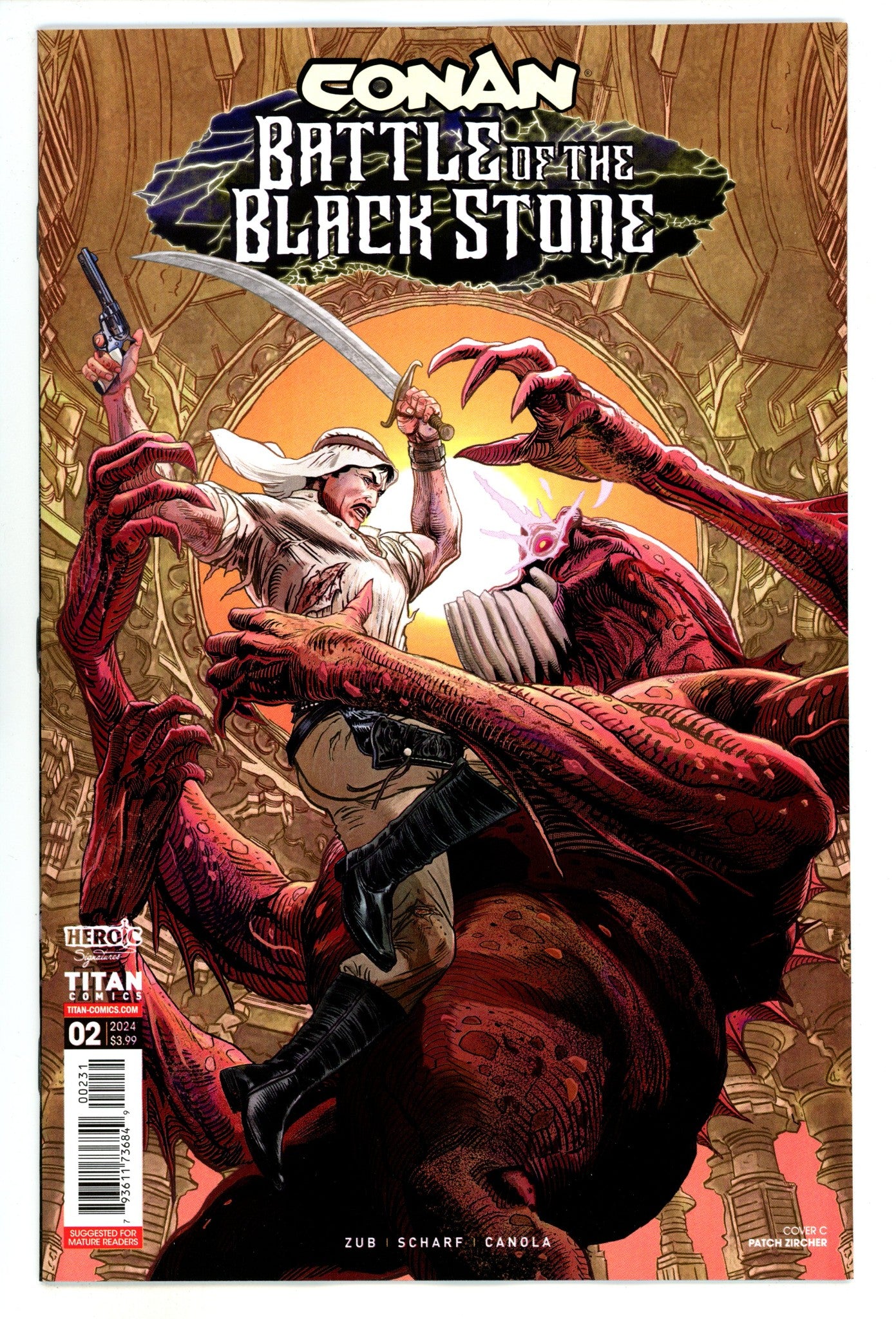 Conan Barbarian Battle Blackstone 2 Zircher Variant (2024)