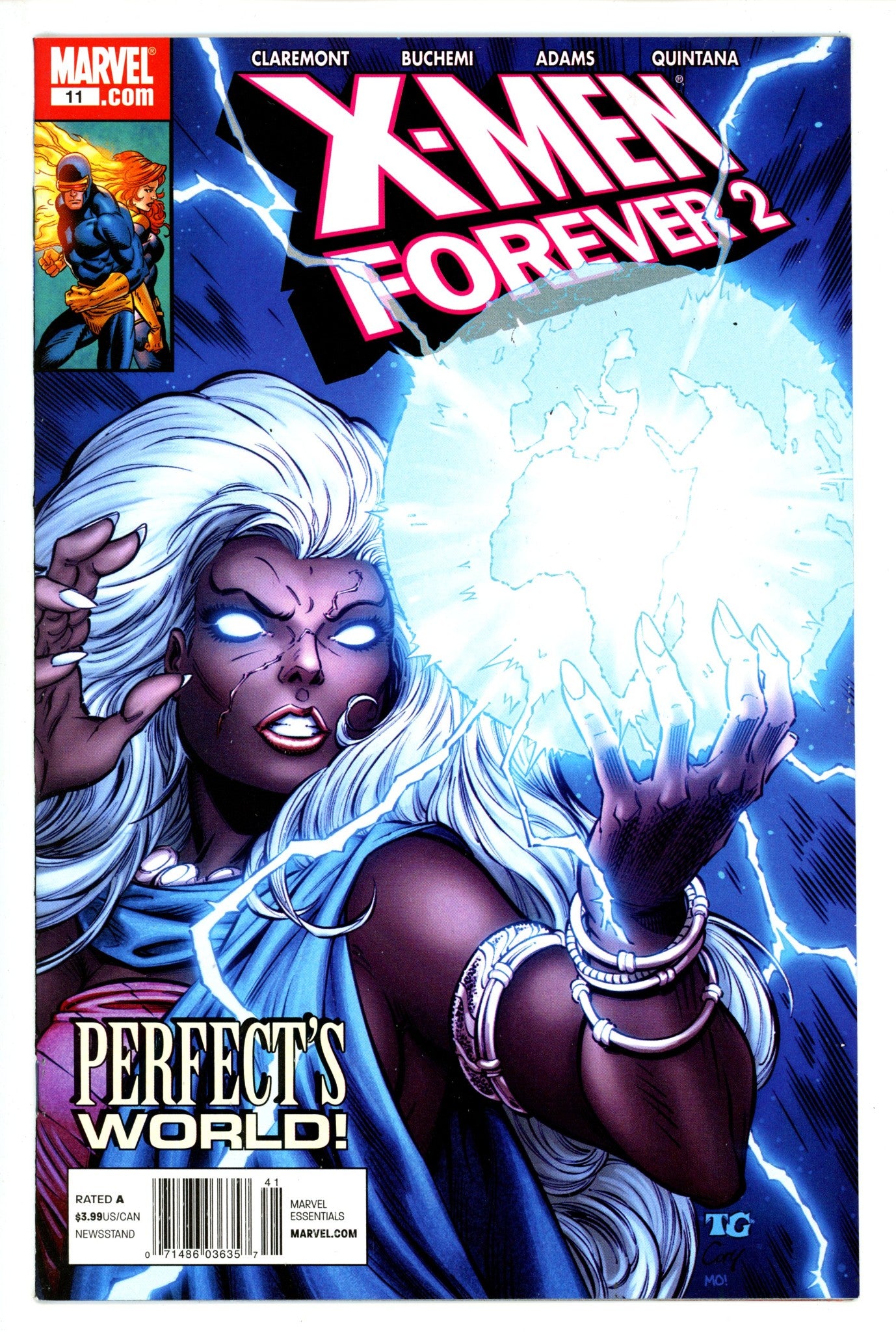 X-Men Forever 2 11 VF (8.0) (2011) Newsstand 