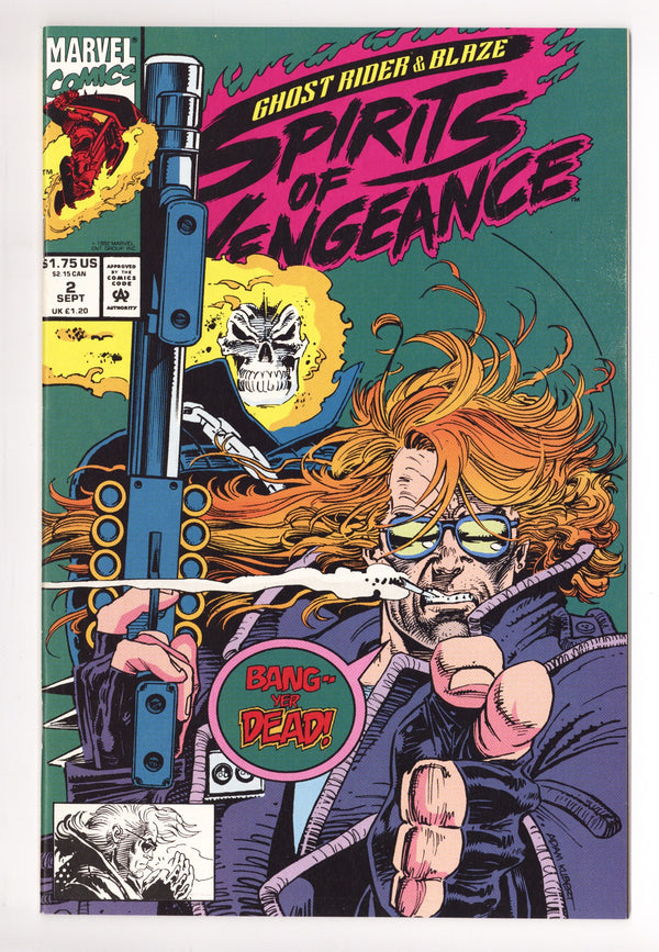 Ghost Rider / Blaze: Spirits of Vengeance Vol 1 2 High Grade (1992)